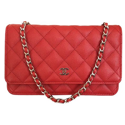 chanel red wallet on chain caviar|Wallets on Chain .